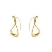 Mercy 18K Yellow Gold Small Hoops Drop Earrings image