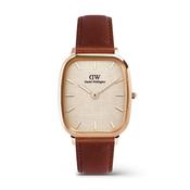 Marlon St Mawes 32 x 36.3mm Cream Dial Quartz Brown Leather Strap Watch