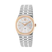 25H 30mmSilver Dial Quartz Stainless Steel Bracelet Watch