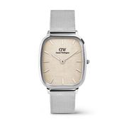 Marlon 32 x 36.3mm Cream Dial Quartz Stainless Steel Mesh Bracelet Watch
