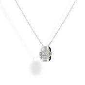 My Way 18k White Gold Diamonds Necklace image
