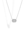 Petite My Way 18k White Gold Diamods Necklace image