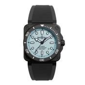 BR 03 Diver Automatic 42mm Blue Dial Automatic Black Synthetic Fabric Strap Watch