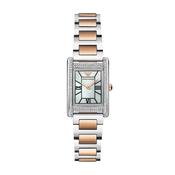Genni 32mm Mother-of-Pearl Dial Quartz Two Tone Stainless Steel Watch