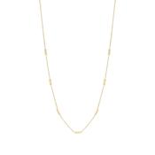 9k Gold Nugget Necklace