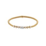 Prima Flex'it 18k White Gold &amp; Diamond Bracelet image