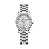 Happy Sport 31 mm White Diamond Dial Automatic, Lucent Steel™ Watch image