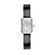 Octogône 20.4mm Mother-of-Pearl Dial Quartz Leather Strap Watch
