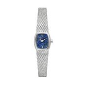 Goddess of Time 17mm Blue Dial Quartz Stainless Steel Mesh Bracelet Watch image