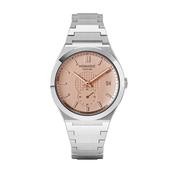 Cior 928 Luxury Sport Horizon 36mm Rose Dial Date Automatic Stainless Steel Bracelet Watch image