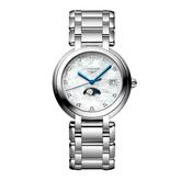Primaluna Moonphase 34mm Diamonds Mother of Pearl Dial Quartz Stainless Steel Bracelet Watch