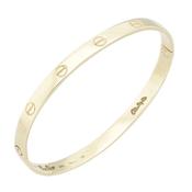 Vintage Cartier 18k Yellow Gold Love Screwdriver Bangle image
