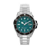 Harborside Coast 43mm Green Dial Quartz Stainless Steel Bracelet Watch image