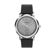Marlin Jet 40mm Silver Dial Automatic Black Leather Strap Peanuts 75th Anniversary Edition Watch