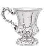 Antique Silver Mug London - 1849 image