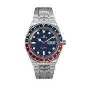Q Timex Reissue 38mm Blue Dial Quartz Stainless Steel Bracelet Watch