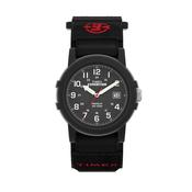 Expedition Camper 38mm Black Dial Quartz Black Fabric Strap Watch