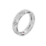 Love in Verona 18k White Gold Diamond Ring Size 14