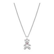 Happy Diamonds 18k White Gold Teddybear Pendant Necklace