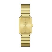 SRV 30mm Golden Dial Quartz Gold Tone Stainless Steel Bracelet Watch