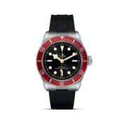 Black Bay 41mm Black Dial Automatic Rubber Strap Watch image