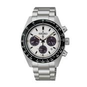 Prospex Speedtimer Solar 39mm White Dial Stainless Steel Bracelet Watch image
