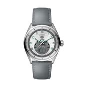 Limited Edition Carrera Astronomer 39mm Grey Dial Automatic Grey Leather Strap Watch image