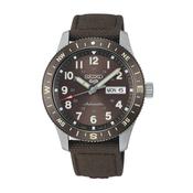 5 Sports Field 41mm Brown Dial Mechanic Brown Fabric Strap Watch