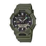 G-Shock 52.3 × 49.3mm Black Dial Green Resin Watch