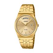Vintage MTP 40.8 x 35mm Gold Dial Quatz Stainless Steel Watch image