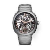 Streamliner Tourbillon Skeleton 40mm Automatic Dial Stainless Steel Watch