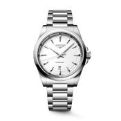Conquest 41mm White Dial Quartz Stainless Steel Bracelet Watch image