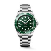 HydroConquest 42mm Green Dial Automatic Stainless Steel Bracelet Watch image