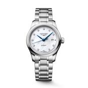 Master Collection 30mm MOP Diamond Dot Dial Automatic Stainless Steel Bracelet Watch image
