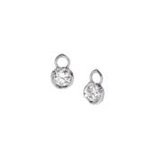 Whoopsie Daisy 18k White Gold 0.50ct Diamond Earring Drops