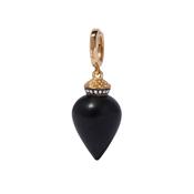 Touch Wood 18kYellow Gold Ebony Diamond Charm