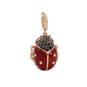 Mythology Ladybird 18k Yellow Gold Diamond Charm