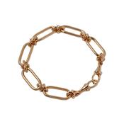 Knuckle Heavy 18k Yellow Gold Chain Bracelet