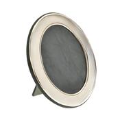 Silver Plain Oval Frame 18 x 13cm image