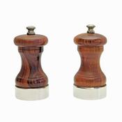 Silver &amp; Rosewood Salt &amp; Pepper Mills image