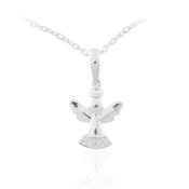 Children's Guardian Angel Pendant Necklace image
