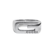 Sterling Silver Long G Ring image
