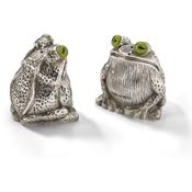 Silver Frog Salt &amp; Pepper