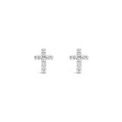 Moi by Weir &amp; Sons Cross Earrings