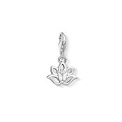 Sterling Silver Lotus Charm
