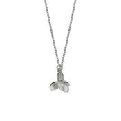 Sterling Silver Cuckoo Flower Pearl Pendant Necklace image