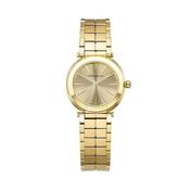 Newport 32mm Champagne Dial Quartz Gold Tone Stainless Steel Bracelet Watch