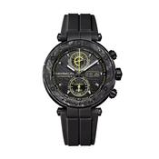 LIMITED EDITION Newport Carbon Titanium 46.5mm, Black Dial, Automatic Movement, Forged Carbon Case, Rubber Strap Chronograph Watch