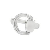 18k White Gold Horsebit Ring image