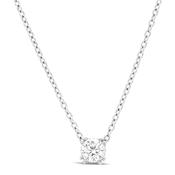 Diamond and Platinum Stud Pendant image